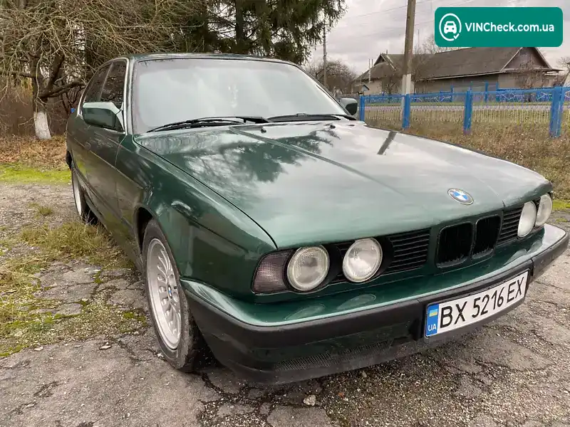 BMW 5 Series 1991, фото з оголошення 2 з 6, VIN WBAHB51020BD41221
