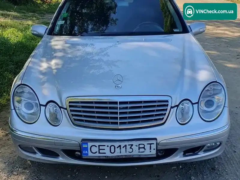 Mercedes-Benz E-Class 2004, фото з оголошення 1 з 18, VIN WDB2112061A576513