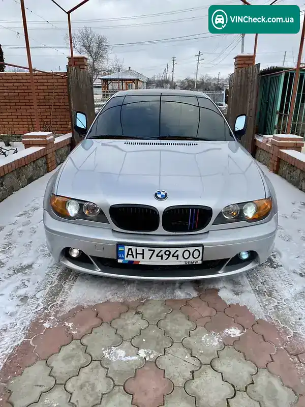 BMW 3 Series 2004, фото з оголошення 1 з 12, VIN WBABV51020PN06259