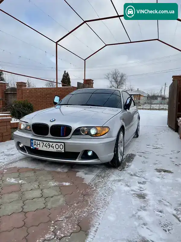 BMW 3 Series 2004, фото з оголошення 2 з 12, VIN WBABV51020PN06259