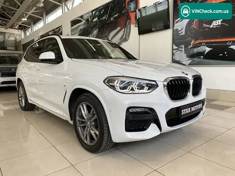 BMW X3 2019, фото з оголошення 1 з 20, VIN WBATX310209B47330