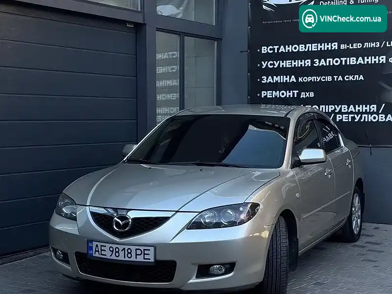Mazda 3 2008, фото з оголошення 2 з 8, VIN JMZBK12Z501802203