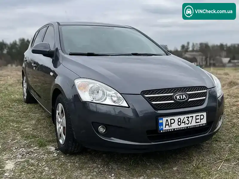 Kia Ceed 2009, фото з оголошення 1 з 9, VIN Y6DFF24229L148693