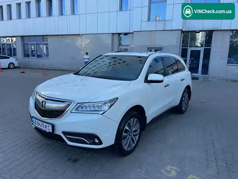 Acura MDX 2014, фото з оголошення 1 з 11, VIN 5KCYD4840EB401639