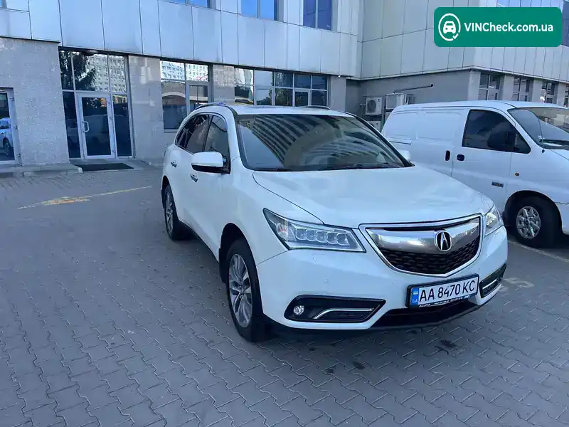 Acura MDX 2014, фото з оголошення 2 з 11, VIN 5KCYD4840EB401639