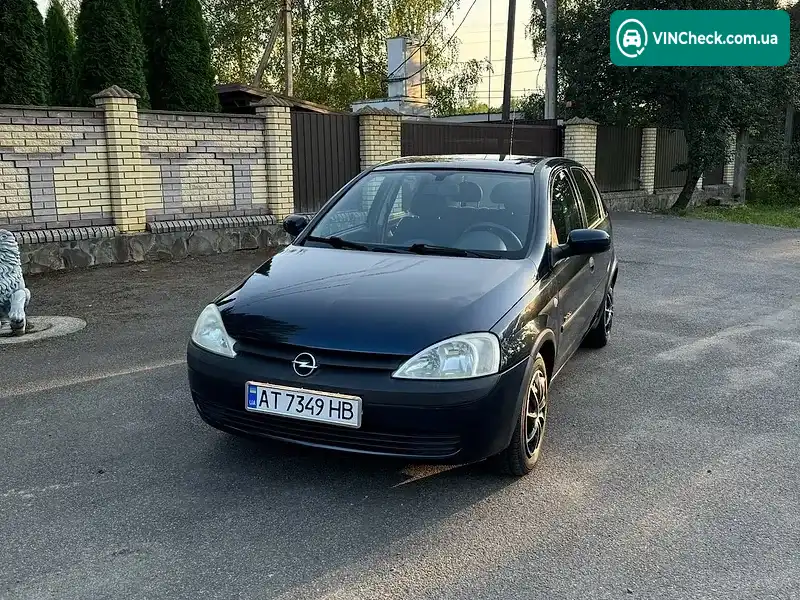Opel Corsa 2001, фото з оголошення 1 з 20, VIN W0L0XCF6814138819