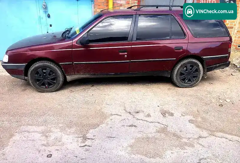 Peugeot 405 1992, фото з оголошення 1 з 7, VIN VF315EBD270644561