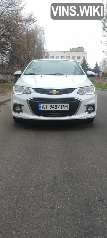 Chevrolet Aveo 2017, фото з оголошення 2 з 15, VIN KL1TA69F9HB156848