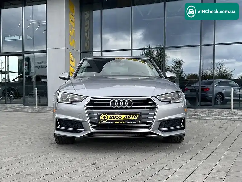 Audi A4 2019, фото з оголошення 2 з 20, VIN WAUGMAF45KN010142