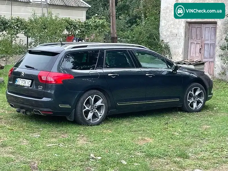 Citroen C5 2010, фото з оголошення 1 з 5, VIN VF7RWX8ZAAL507130