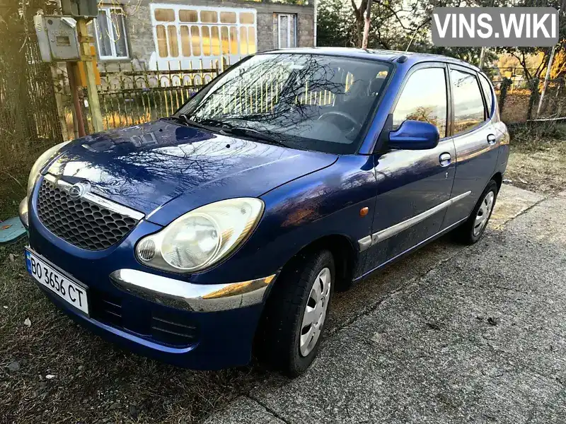 Daihatsu Sirion 2002, фото з оголошення 1 з 4, VIN JDAM100S000547676