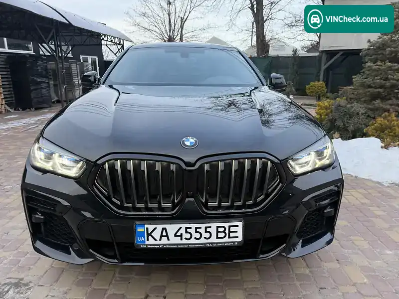 BMW X6 2022, фото з оголошення 1 з 20, VIN WBACY610X09L44242