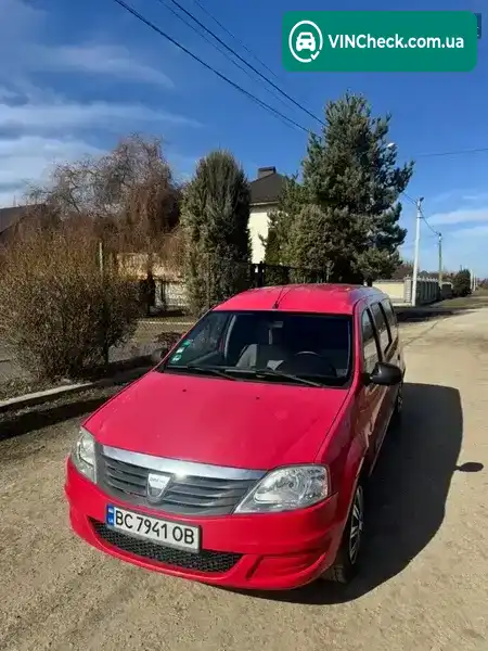 Dacia Logan 2010, фото з оголошення 1 з 8, VIN UU1KSDEW543290372