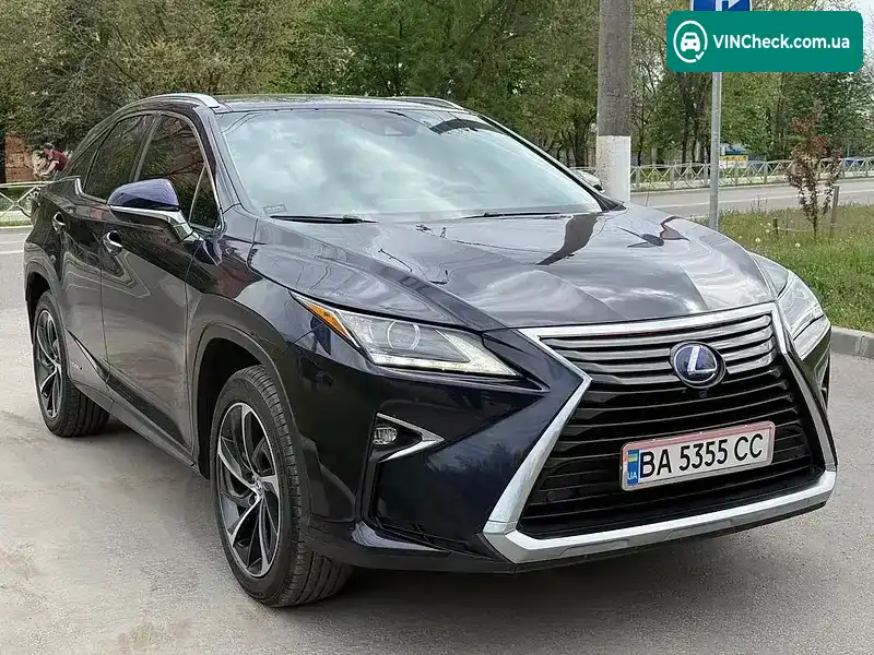 Lexus RX 2016, фото з оголошення 1 з 21, VIN 2T2BGMCA5HC010486