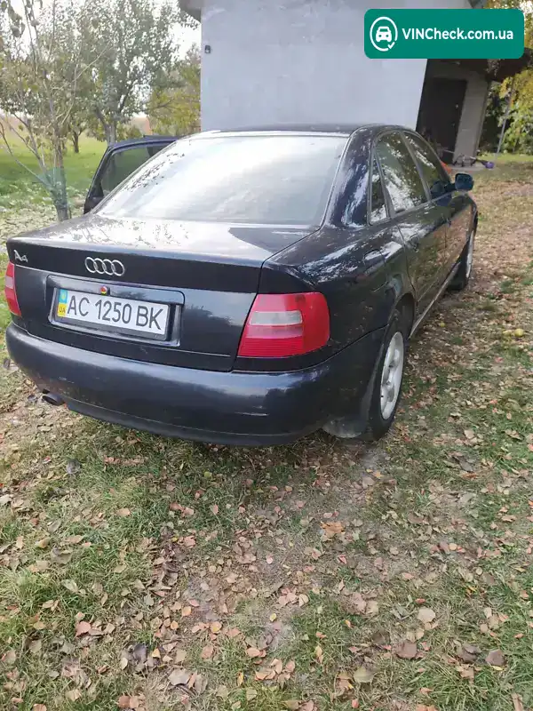 Audi A4 1997, фото з оголошення 1 з 9, VIN WAUZZZ8DZVA210134