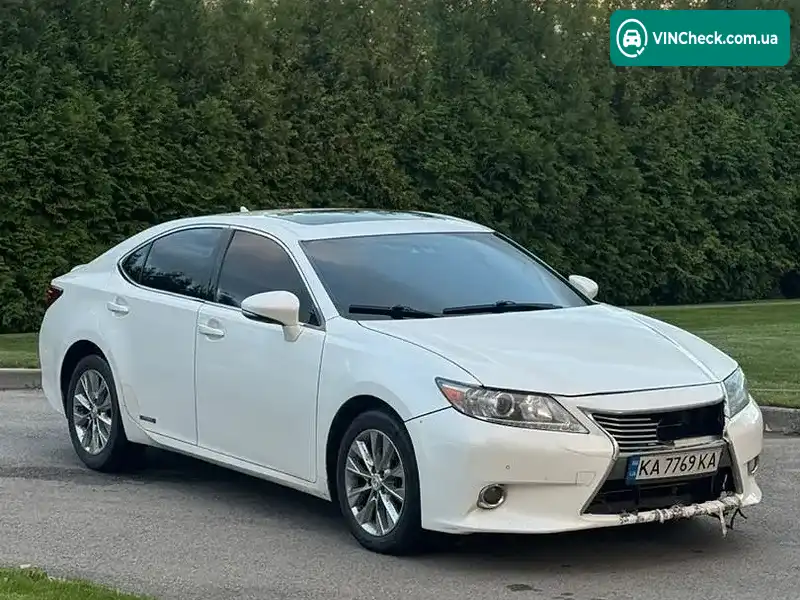 Lexus ES 2013, фото з оголошення 2 з 10, VIN JTHBW1GG5D2018468