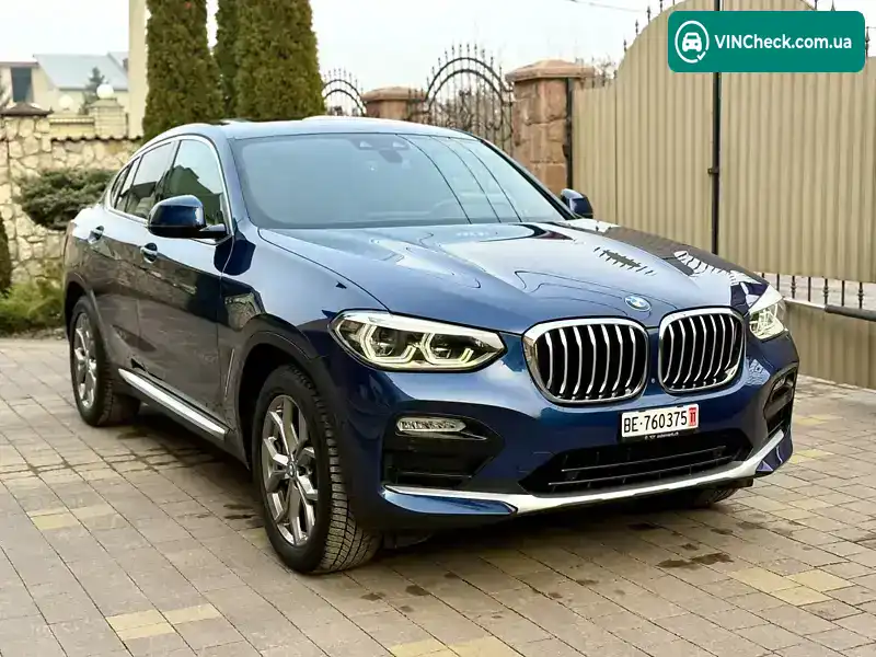 BMW X4 2018, фото з оголошення 1 з 20, VIN WBAVJ31040LJ12848