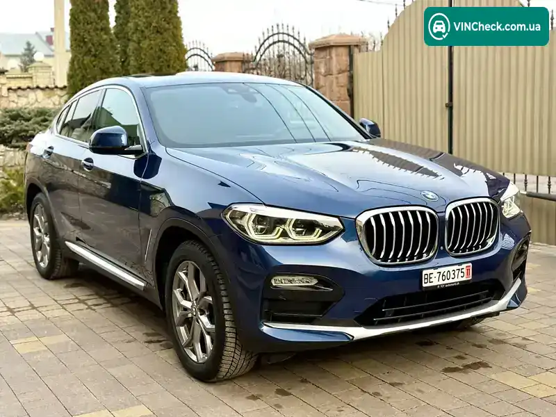 BMW X4 2018, фото з оголошення 2 з 20, VIN WBAVJ31040LJ12848