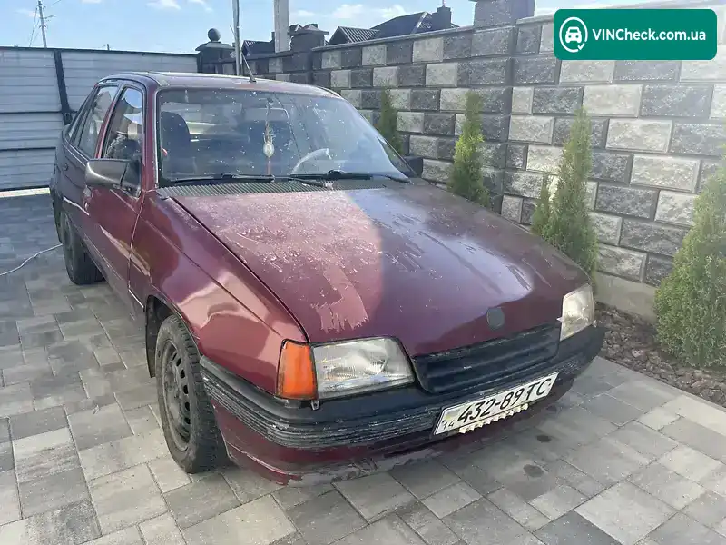 Opel Kadett 1988, фото з оголошення 2 з 13, VIN W0L000039J5122339
