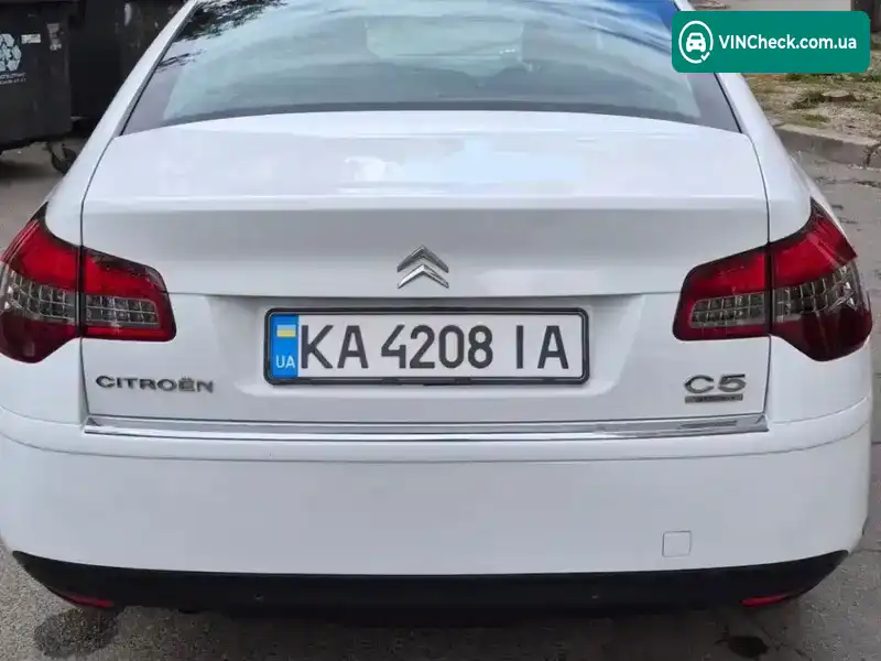 Citroen C5 2011, фото з оголошення 2 з 18, VIN VF7RD5FVABL532439