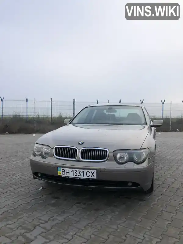 BMW 7 Series 2002, фото з оголошення 2 з 15, VIN WBAGL41060DL91284
