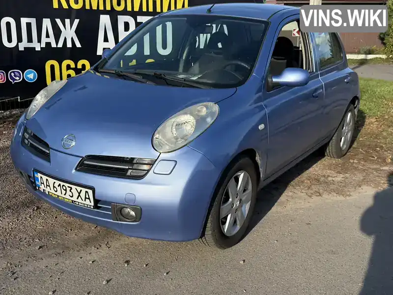Nissan Micra 2003, фото з оголошення 2 з 21, VIN SJNFCAK12U1176919