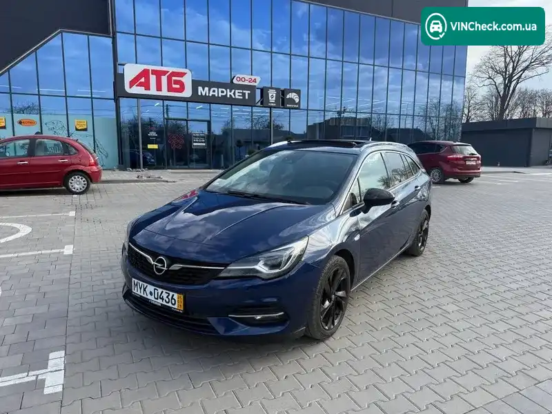 Opel Astra 2021, фото з оголошення 1 з 20, VIN W0VBE8EV4M8015319
