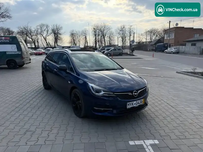 Opel Astra 2021, фото з оголошення 2 з 20, VIN W0VBE8EV4M8015319
