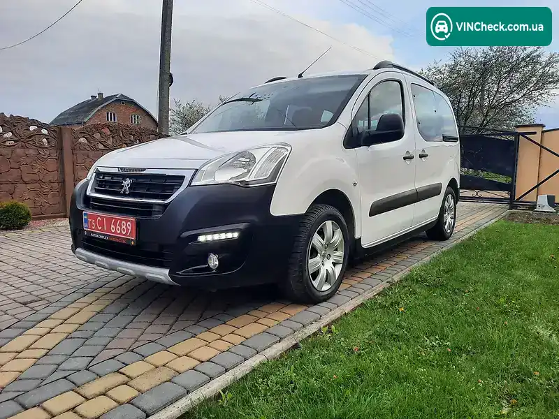 Peugeot Partner 2017, фото з оголошення 1 з 20, VIN VF37JBHY6GJ920662