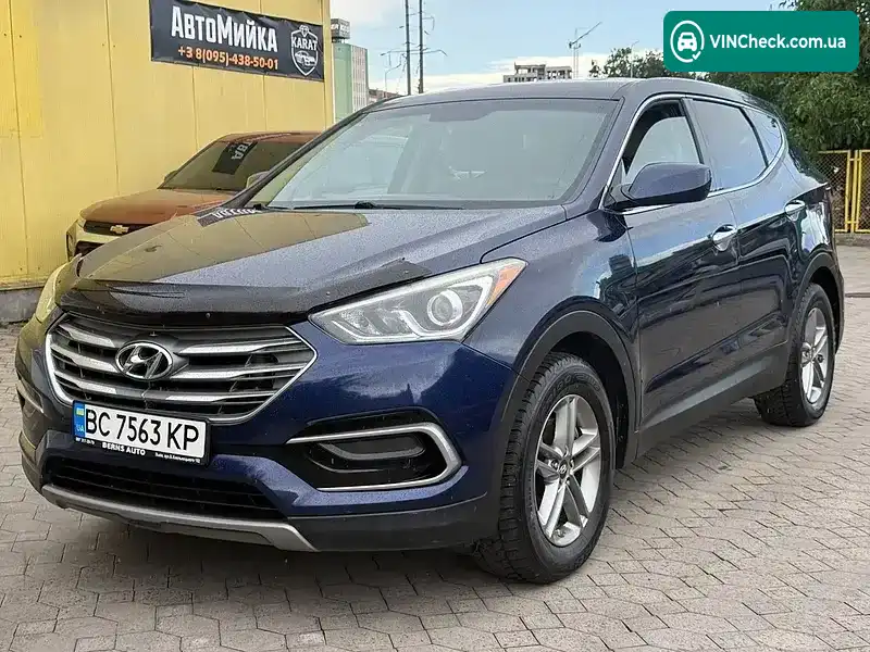 Hyundai Santa FE 2016, фото з оголошення 2 з 20, VIN 5XYZTDLB0HG451843