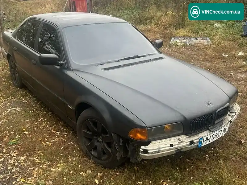 BMW 7 Series 1998, фото з оголошення 1 з 5, VIN WBAGE01020DH85967