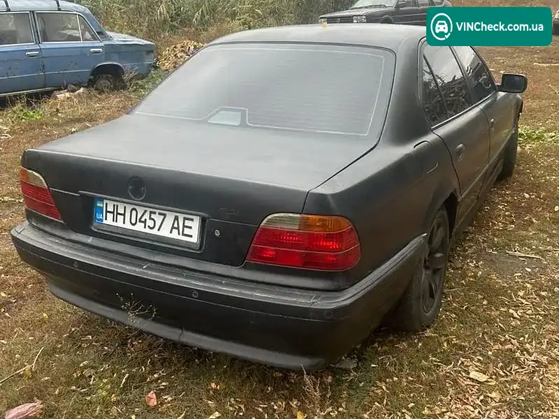 BMW 7 Series 1998, фото з оголошення 2 з 5, VIN WBAGE01020DH85967