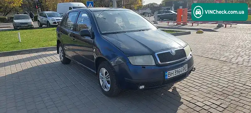 Skoda Fabia 2002, фото з оголошення 1 з 16, VIN TMBPH16Y423584074