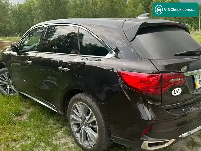 Acura MDX 2017, фото з оголошення 1 з 5, VIN 5FRYD3H57HB013414