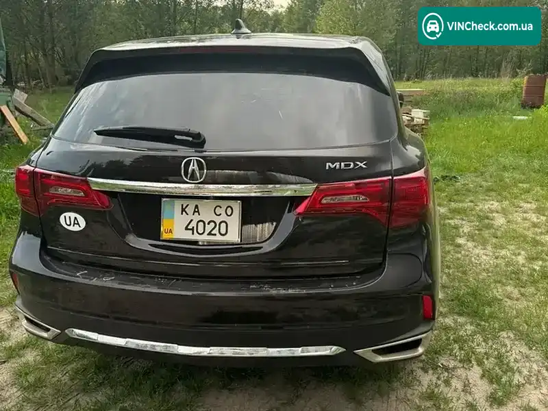 Acura MDX 2017, фото з оголошення 2 з 5, VIN 5FRYD3H57HB013414