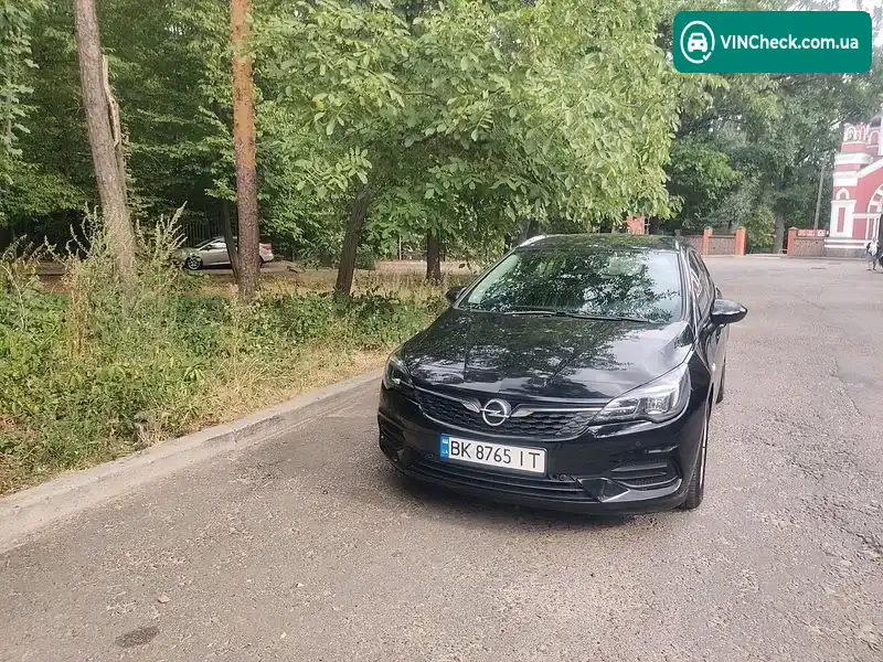 Opel Astra 2022, фото з оголошення 1 з 20, VIN W0VBE8EV9N8037334