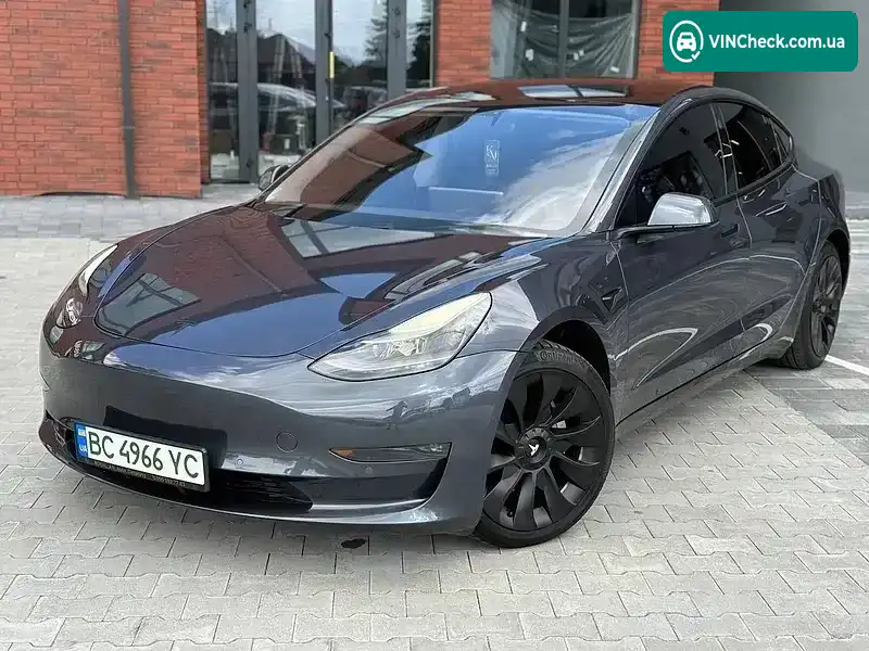 Tesla Model 3 2021, фото з оголошення 2 з 20, VIN 5YJ3E1EB5MF073306