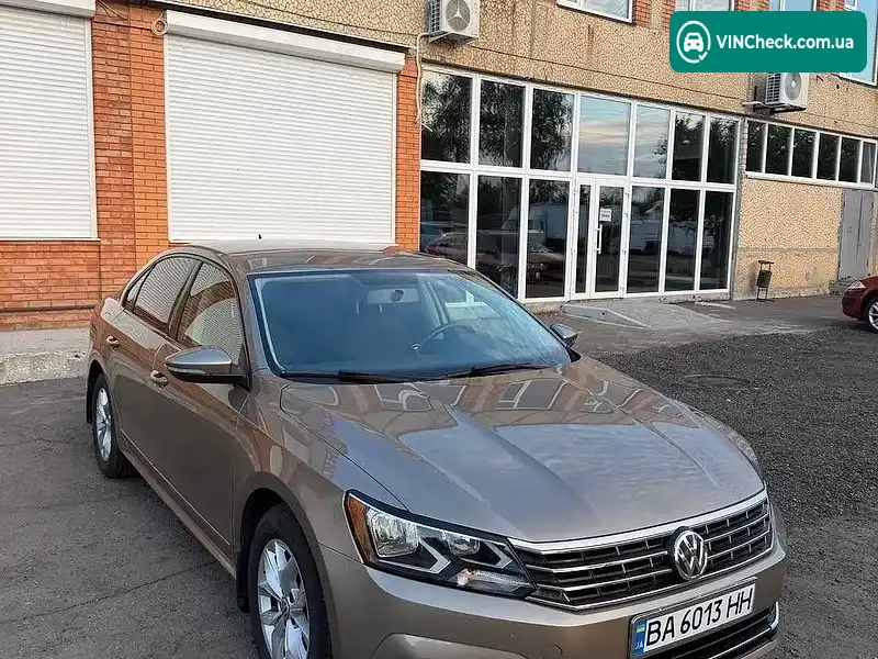 Volkswagen Passat 2015, фото з оголошення 2 з 12, VIN 1VWAS7A36GC009078