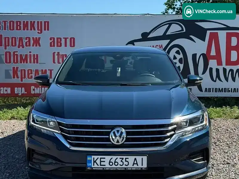Volkswagen Passat 2020, фото з оголошення 2 з 17, VIN 1VWSA7A38LC017605