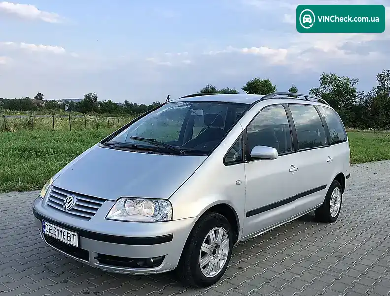 Volkswagen Sharan 2000, фото з оголошення 1 з 11, VIN WVWZZZ7MZ1V028617