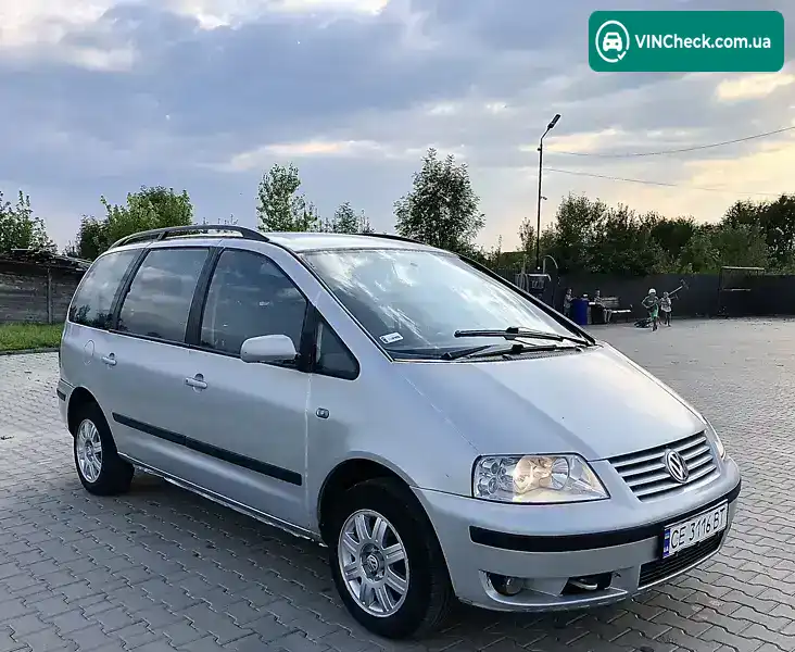 Volkswagen Sharan 2000, фото з оголошення 2 з 11, VIN WVWZZZ7MZ1V028617