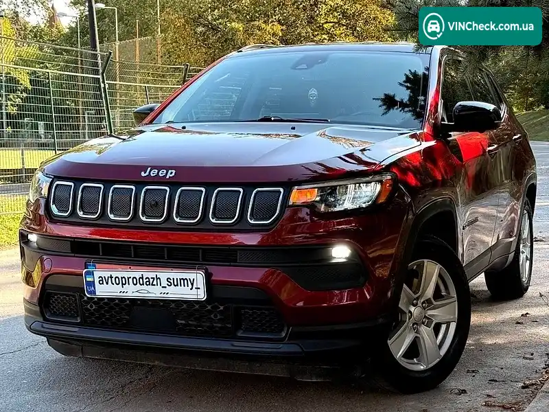 Jeep Compass 2022, фото з оголошення 2 з 20, VIN 3C4NJCBB9NT189261
