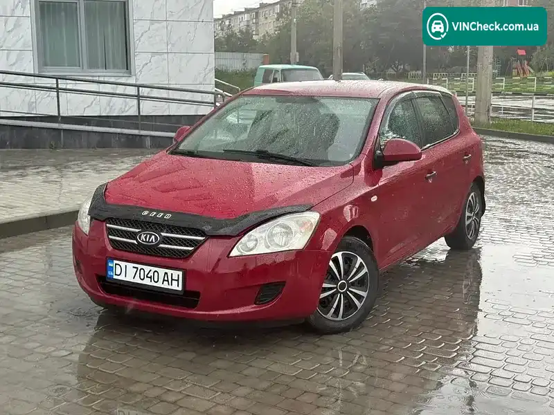 Kia Ceed 2008, фото з оголошення 1 з 12, VIN Y6LFF24229L008273