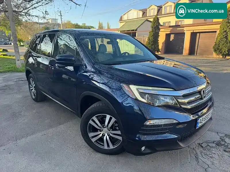 Honda Pilot 2016, фото з оголошення 1 з 17, VIN 5FNYF5H32GB029914