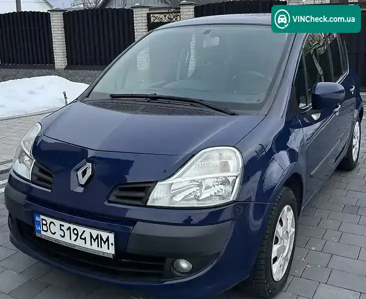 Renault Modus 2009, фото з оголошення 1 з 17, VIN VF1JP0BFA41404161