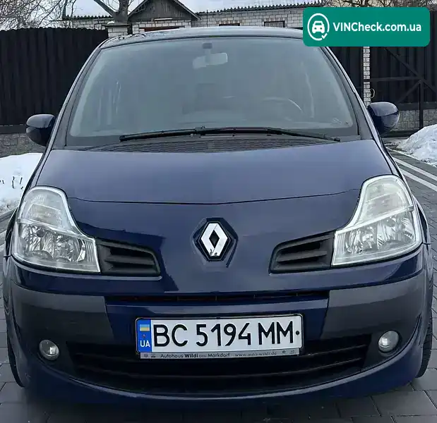 Renault Modus 2009, фото з оголошення 2 з 17, VIN VF1JP0BFA41404161