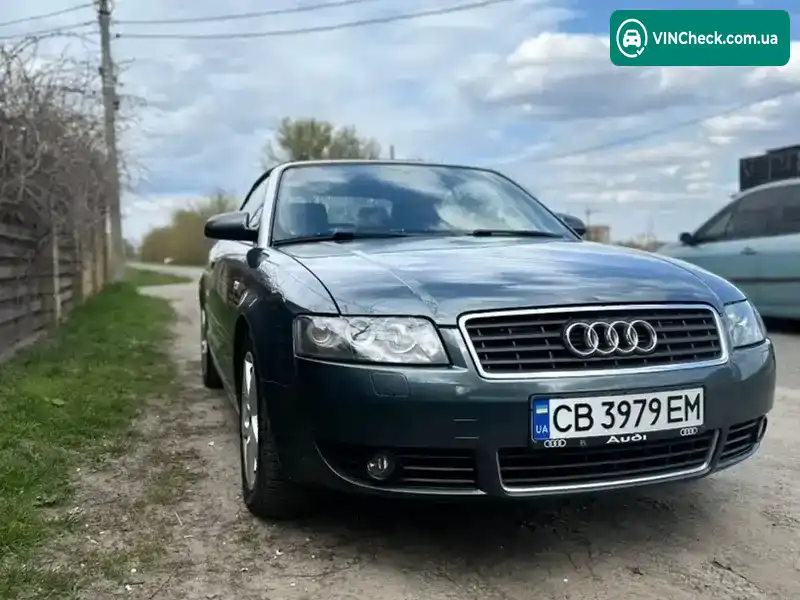 Audi A4 2003, фото з оголошення 1 з 11, VIN WAUZZZ8H83K026203