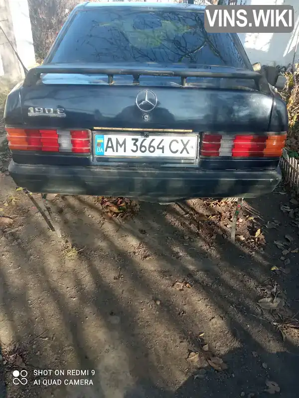 Mercedes-Benz 190 1988, фото з оголошення 2 з 7, VIN WDB2010241A430587