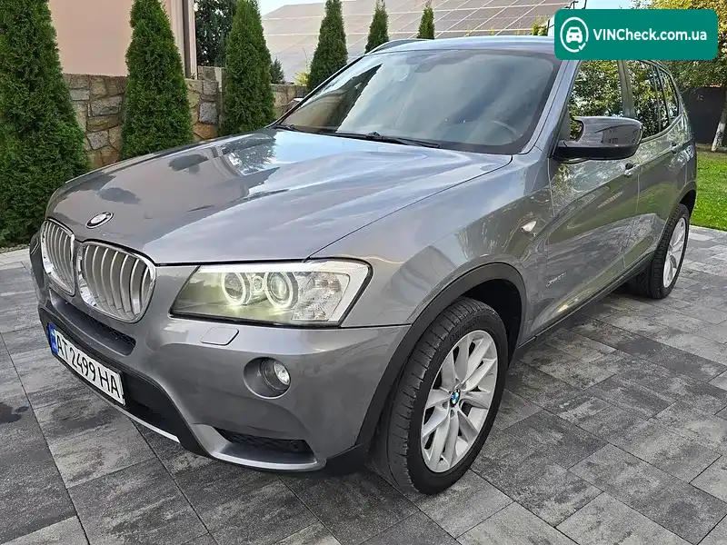 BMW X3 2012, фото з оголошення 1 з 20, VIN 5UXWX9C5XD0A21298