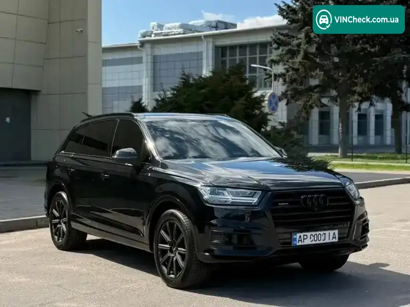 Audi Q7 2018, фото з оголошення 1 з 21, VIN WA1LAAF75KD014549